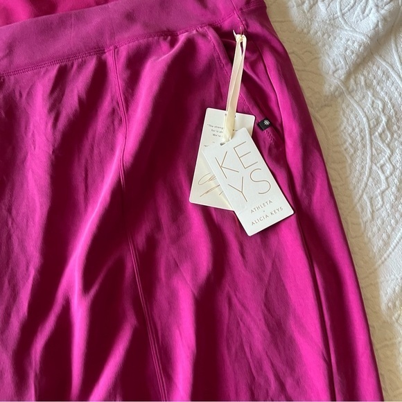 Athleta × Alicia‎ Keys Wide Leg Pants Hot Pink SIZE 3X - Picture 6 of 6